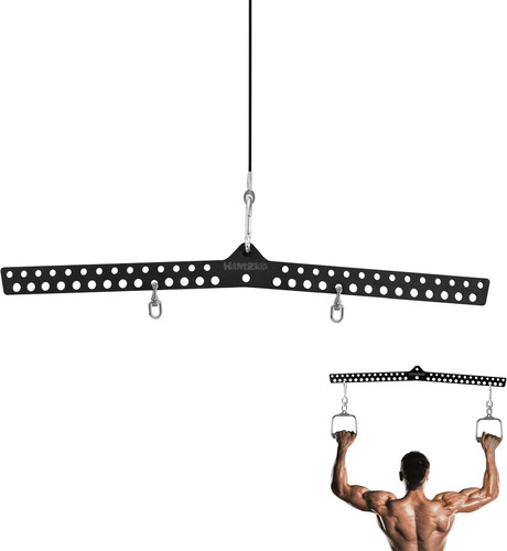 Multi grip lat pull down - down, bar